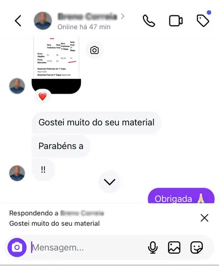 Feedback de candidato 5